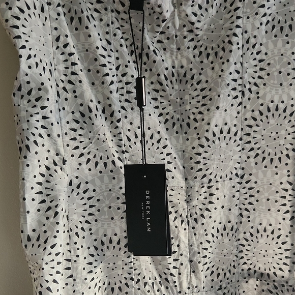 Patterned Midi Dress. - Picture 8 of 8